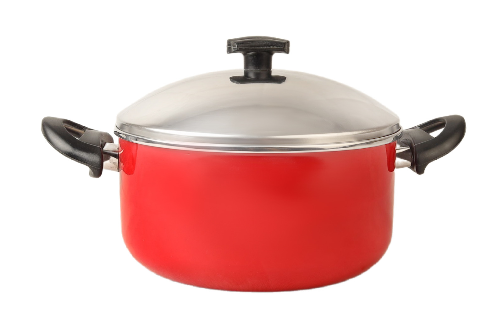 MINOVA Red Enamel Pot (with SS Lid)